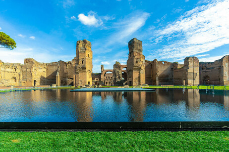 Capodanno con l'archeologia a Roma, aperte le Terme di Caracalla