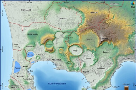 I Campi Flegrei (fonte: INGV)