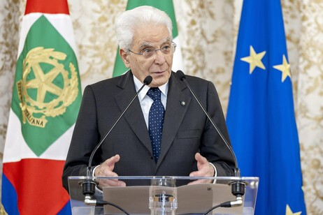 Il Capo dello Stato Sergio Mattarella