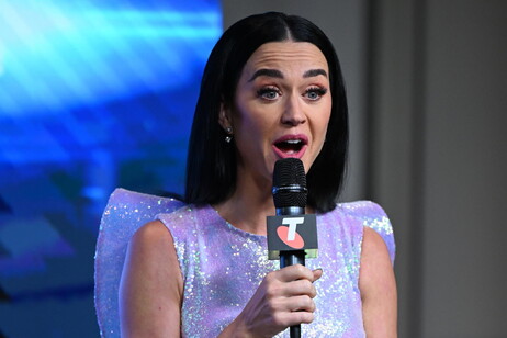 Katy Perry in Melbourne for AFL Final