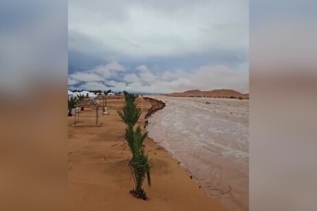 Il sud del Marocco colpito da piogge torrenziali