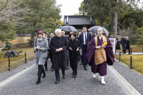 Mattarella a Kyoto, seconda tappa della visita in Giappone