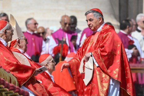 Il cardinale Angelo Becciu