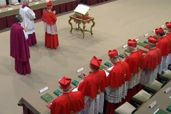 Una immagine di archivio del Conclave