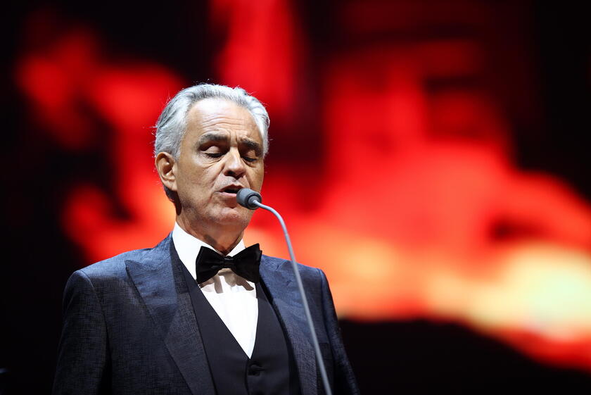 Andrea Bocelli concert in Krakow © ANSA/EPA