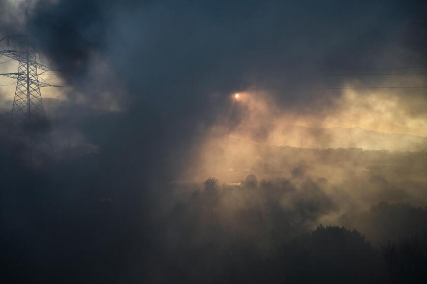 Incendi in Grecia © ANSA/AFP