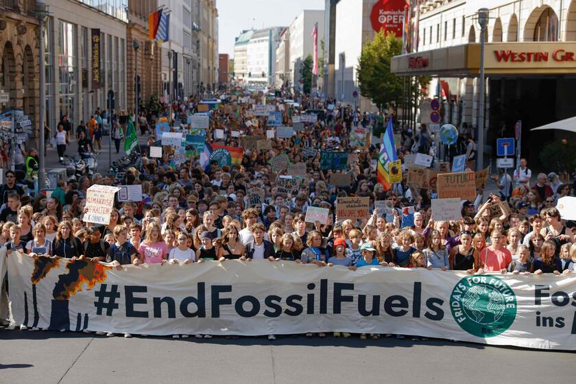 Fridays For Future a Berlino © ANSA/AFP