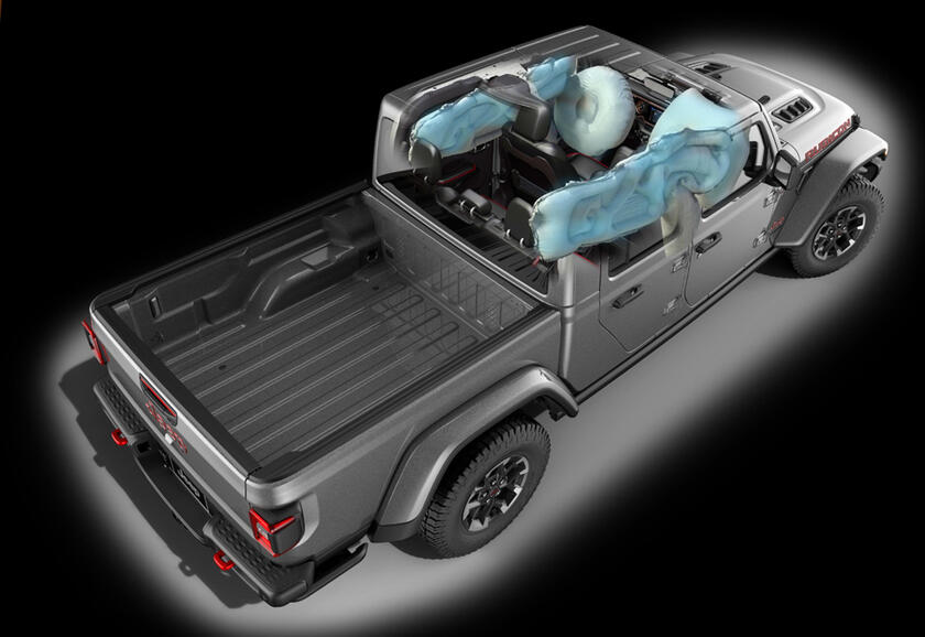 Jeep Gladiator 2024, garanzia di grandi avventure off-road © ANSA/Stellantis Jeep