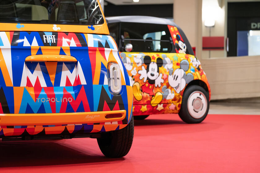 Le Topolino one-off dedicate a Mickey Mouse al Lingotto - RIPRODUZIONE RISERVATA