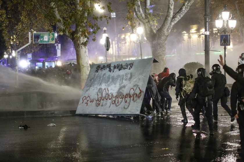 Georgian opposition protests in Tbilisi