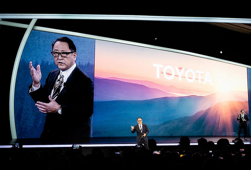 Akio Toyoda presenta Toyota Woven City