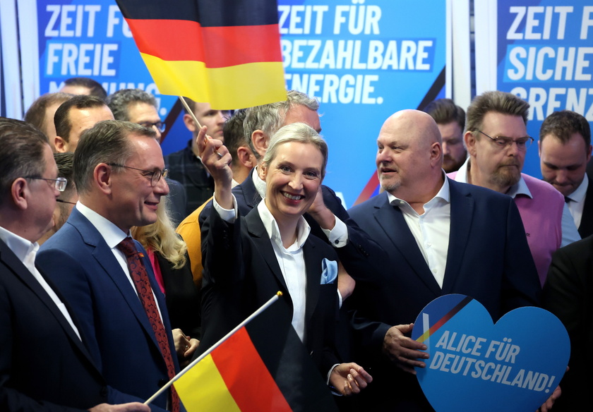 AFD election night event in German general elections