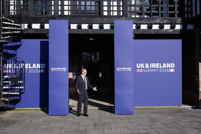 British and Irish Prime Ministers attend the UK-Ireland Summit 