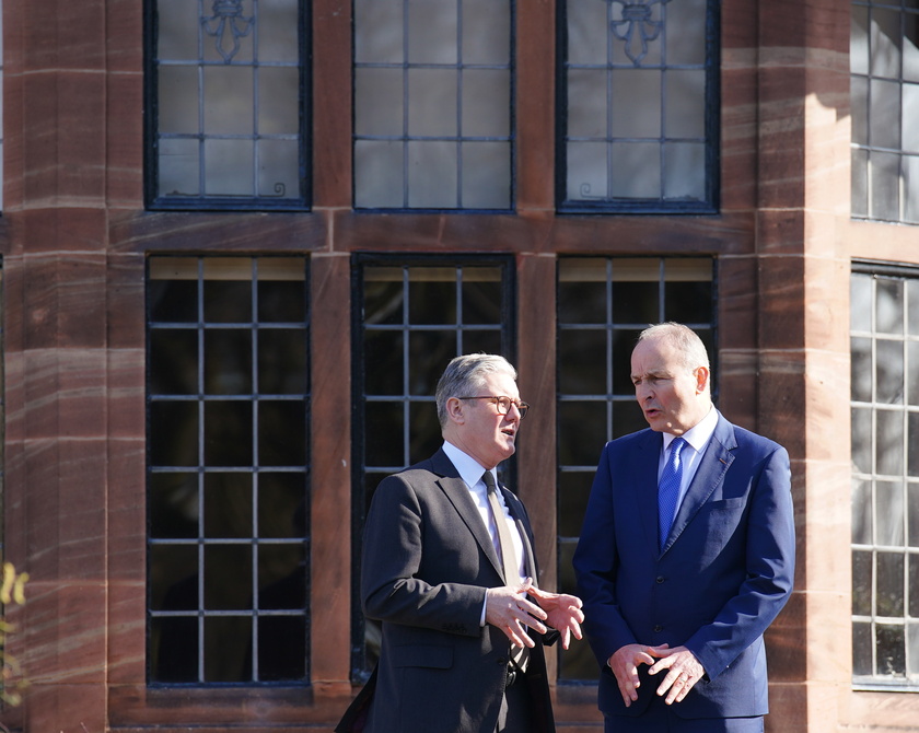 British and Irish Prime Ministers attend the UK-Ireland Summit 