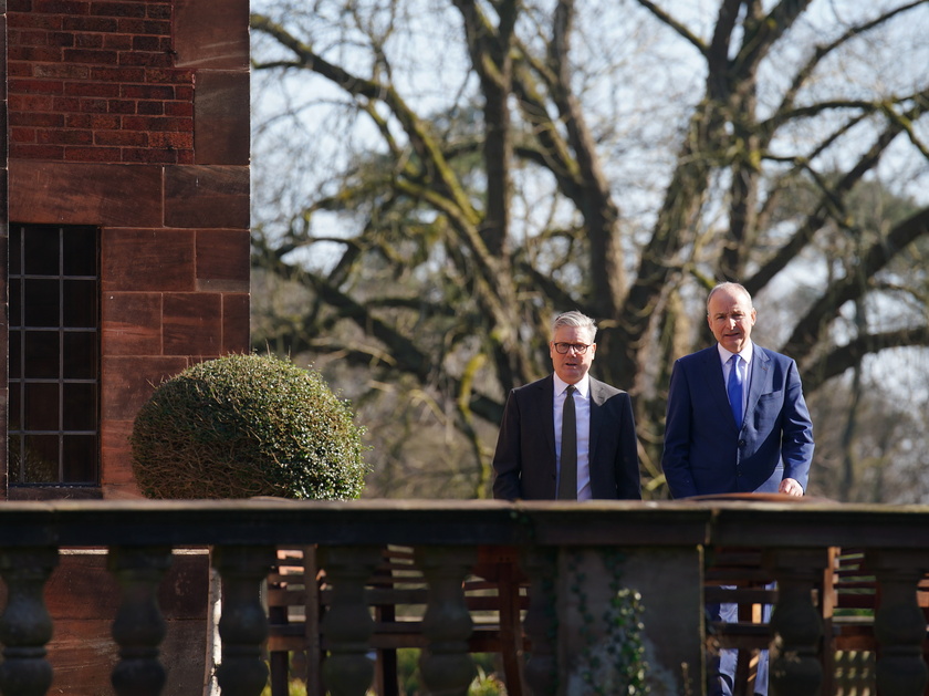 British and Irish Prime Ministers attend the UK-Ireland Summit 