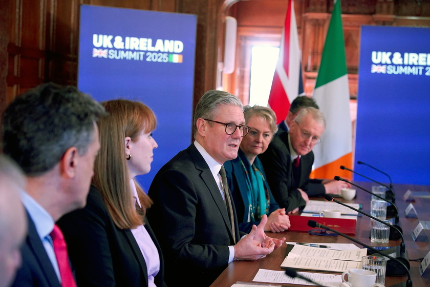 British and Irish Prime Ministers attend the UK-Ireland Summit 