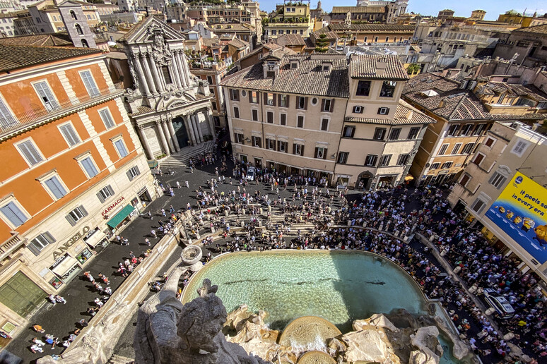 Fontana di Trevi - RIPRODUZIONE RISERVATA