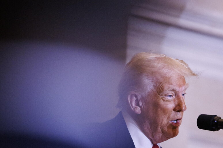 US President Trump attends the National Prayer Breakfast, in Washington © ANSA/EPA