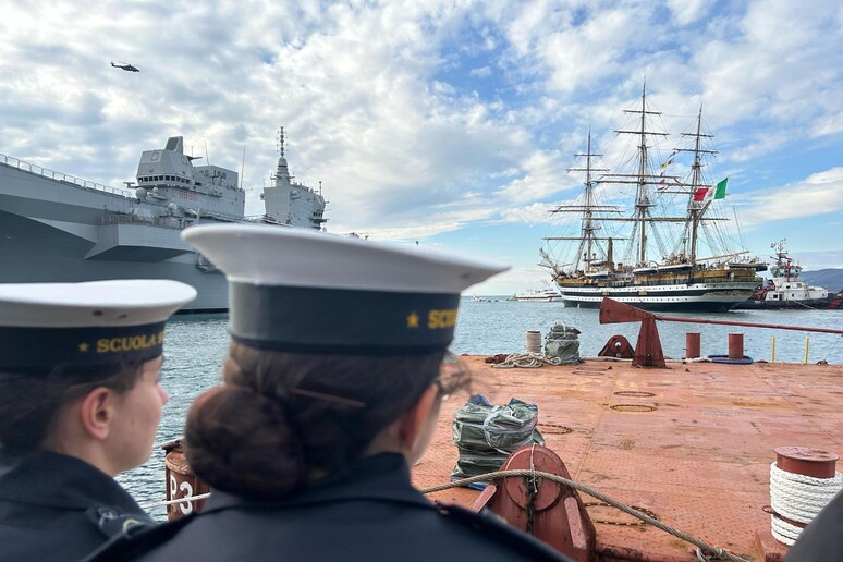 L 'Amerigo Vespucci è a Trieste, al via il Tour Mediterraneo - RIPRODUZIONE RISERVATA