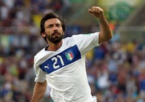 Italy midfielder Andrea Pirlo